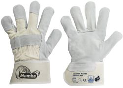 Rindspaltleder-Handschuhe MAMBA