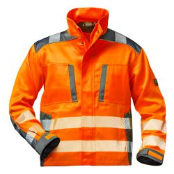 Warnschutz Bundjacke STRAßBURG orange/grau