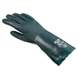 Chemikalienschutz-Handschuh PVC / texxor / 40cm Länge / grün