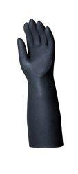 Handschuhe UltraNeo 414, Neopren, Gerade Stulpe, Profil, 45,5cm - schwarz